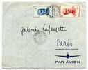 LETTRE MADAGASCAR  POUR PARIS FRANCE / AMBOSITRA 1950 - Brieven En Documenten