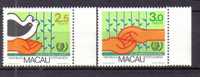 MACAO:1985 Michel533-4  MNH** - Otros & Sin Clasificación