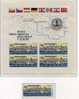 1982   Danube Commission  Set Of 2 Sheetlets   And 2 Stamps  Mi Nr  2679-2680  Block 51-2  MNH ** - Blocks & Sheetlets