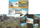 Pass Julierpass GR Oberhalbstein Tiefencastel - Silvaplana 5 Ansichtskarten Ab 1971 - Silvaplana