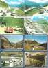 Pass St. Gotthardpass Strassentunnel Und Pass Viele Oldtimer 2 Ansichtskarten Ab 1971 - Sent