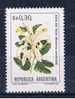 RA+ Argentinien 1983 Mi 1638 Mnh Blume - Ungebraucht