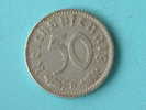 1941 D - 50 REICHSPFENNIG / KM 96 ( For Grade , Please See Photo ) ! - 50 Reichspfennig