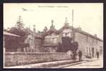 CPA  ANCIENNE- FRANCE- GIVRY-EN-ARGONNE (51)- LA MAISON ETIENNE EN GROS PLAN-- BELLE ANIMATION- FACTEUR-  AVION MONOPLAN - Givry En Argonne