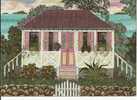 CP CARRIBBEAN ART - Reproduction Of Nusza Woyda's Original Paintin, A Typical Caribbean House - Otros & Sin Clasificación