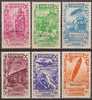 GUIBE01-L3907TEUESAGUI.Guinea Guinee GUINEA ESPAÑOLA  BENEFICENCIA 1938.(Ed 1/6**)s/c.SUPER LUJO.RARA - Guinea Espagnole