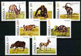 Angola 1984 MiNr. 707 - 713 Animals 7v  MNH**     12,00 € - Angola