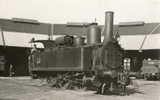 LOCOMOTIVE A VAPEUR Carte Photo Loco Tender Service De Mnoeuvres Cdf PLM - Equipment