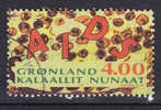 Greenland 1993 Mi. 238   4.00 Kr Kampf Gegen Fight Against AIDS - Usados