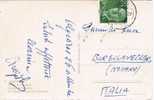 Postal ALGECIRAS (Cadiz) 1967.  Vista Peñon Gibraltar - Covers & Documents