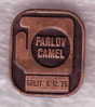 BOXE MATCH ... PARLOV ( Croatie ) - CAMEL ( USA ) Old Pin Badge Boxing Boxe Boxeo Boxen Pugilato Distintivo Anstecknadel - Boxing