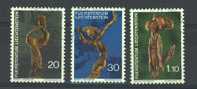 Liechtenstein  :  Yv  513-15  (o) - Used Stamps