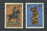 Liechtenstein  :  Yv  543-44  (o) - Gebraucht