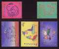 1998 - Australian Leunig TEAPOT Of TRUTH Set 5 Stamps MNH - Ungebraucht