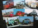 SERIE DA 8 CARTOLINE CAMION  HENSCHELL  Periodo 1954/1973 - Vrachtwagens En LGV
