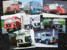 SERIE DA 8 CARTOLINE CAMION  SAURER  Periodo 1945/1982 - Camions & Poids Lourds