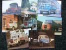 SERIE DA 8 CARTOLINE CAMION  MAN Periodo 1937/1968 - Trucks, Vans &  Lorries