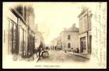 CPA PRECURSEUR- FRANCE- CRAON (53)- LE FAUBOURG SAINT-PIERRE EN 1900- BELLE ANIMATION- CHARRETON D'ARTISAN COUVREUR- - Craon