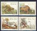 #RSA 1982. Prehistoric Animals. Michel 622-25. MNH(**). - Ungebraucht