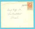 881 Op Brief Ontwaard Met Naamstempel (griffe) ICHTEGEM - Linear Postmarks