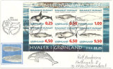 GROENLAND. Baleines & Mammifères Marins.  Yvert BF # 10. FDC 1996. Adressé En Allemagne - Wale