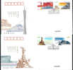 2010 CHINA 2010-16 Guangzhou & Enchanting Pearl River FDC - 2010-2019