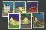 Liechtenstein  :  Yv  633-38  (o) - Gebraucht