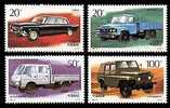 China 1996-16 Vehicle Car Stamps Automobile Truck - Trucks