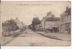 CPA.....VILLIERS ST GEORGES..LA GRANDE RUE..ROUTE DE PROVINS..PLAN ANIME..1918 - Villiers Saint Georges