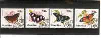 Mauritius 1991: Papillons   YT N° 765/768 - Maurice (1968-...)