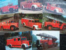 SERIE DA 8 CARTOLINE CAMION  POMPIERI Vigili Del Fuoco FIRE ENGINE MAGIRUS   Periodo 1938/1972 - Camions & Poids Lourds