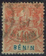 Bénin - 1894 - Y&T N° 42 Oblitéré. Dents Manquantes à Gauche Et à Droite. - Altri & Non Classificati