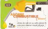 TARJETA DE COSTA RICA AHORRE COMBUSTIBLE C500 (tiene Alguna Pequeña Doblez) - Costa Rica