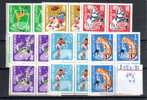 Roumanie  1969, Le Cirque  CIRCUS, N° 2480 / 85**, Cote 18 € - Unused Stamps