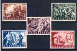 L’insurrection Contre Les Turcs, N° 690 / 94**, Cote 8,50 € - Unused Stamps