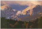 United States - Otis And Hallett Peaks And Chaos Canyon, Rocky Mountain - 1991 Used Postcard [P2276] - Rocky Mountains