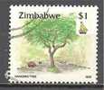 1 W Valeur Used, Oblitérée - ZIMBABWE * 1995 - HANGING TREE - N° 1219-33 - Zimbabwe (1980-...)