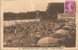 60 BORAN-sur-OISE - LA PLAGE - TERRASSE  Et  CABINES  1935 - Boran-sur-Oise