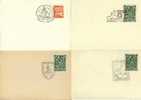 Sonderstempel  (8 Stück)      1960 / 1961 - Máquinas Franqueo (EMA)