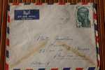 LETTRE : AFRIQUE OCCIDENTALE FRANCAISE A.O.F. > MBANGA  >CAMEROUN  1955 TIMBRE SEUL S LETTRE:EX COLONIE FRANCAISE >FLERS - Storia Postale