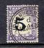 ZUID AFRIKAANSE REPUBLIEK 1904 Used Postage Due Stamp(s) 5d P5 - Transvaal (1870-1909)