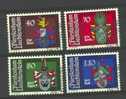Liechtenstein  :  Yv  707-10  (o) - Used Stamps
