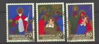 Liechtenstein  :  Yv  729-31  (o) - Used Stamps