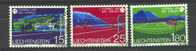 Liechtenstein  :  Yv  740-42  (o) - Used Stamps
