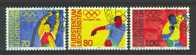Liechtenstein  :  Yv  787-89  (o) - Used Stamps