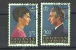 Liechtenstein  :  Yv  802-03  (o) - Used Stamps
