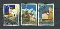 Liechtenstein  :  Yv  837-39  (o) - Oblitérés