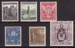 LUXEMBOURG LUSSEMBURGO 1947 SAN WILLIBRORD  ** MNH SUPERB SET LUSSO - Neufs