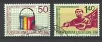 Liechtenstein  :  Yv  886-87  (o) - Used Stamps