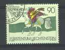 Liechtenstein  :  Yv  945  (o) - Oblitérés